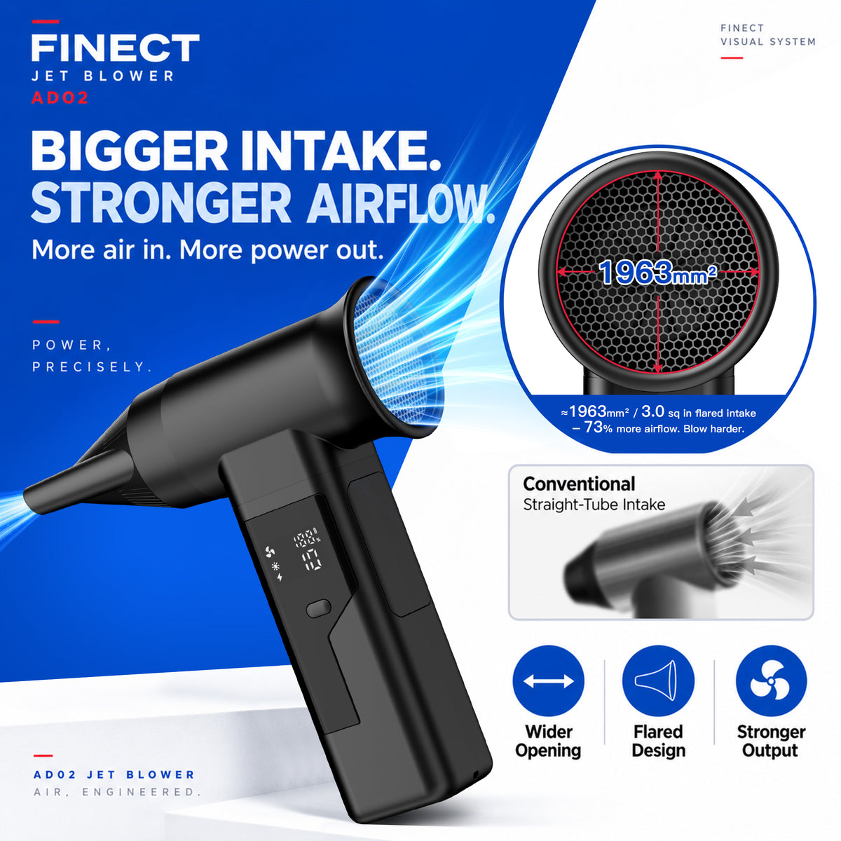 Finect AD02 Air Duster 40mm